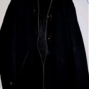 Μαύρο παλτό Zara
