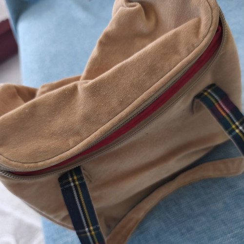 Tommy Hilfiger toiletry bag new, beige and brown