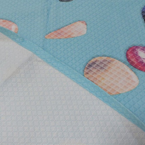 Pique double cotton summer blanket from Palamaiki