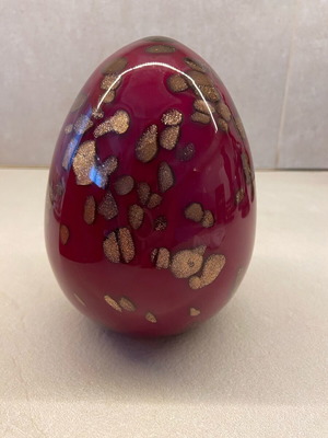 Murano handmade decorative egg