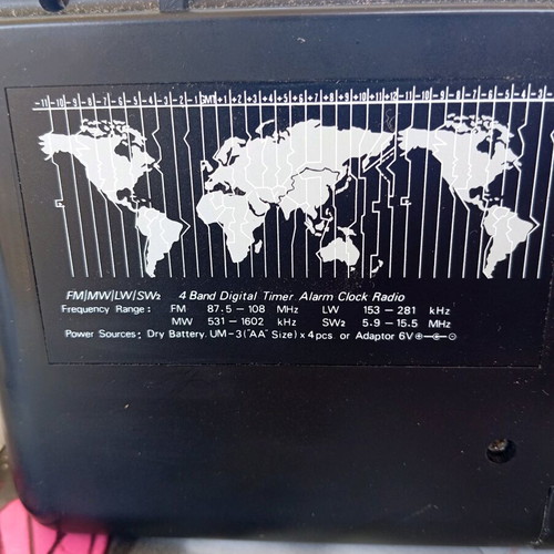 World Band Radio new, 90s decade