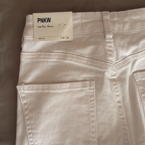 Women's white pants size 34 PNKW new