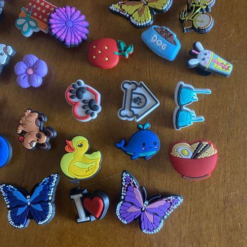 Shoe Charms New Set of 41 Colorful Decorations for Slippers
