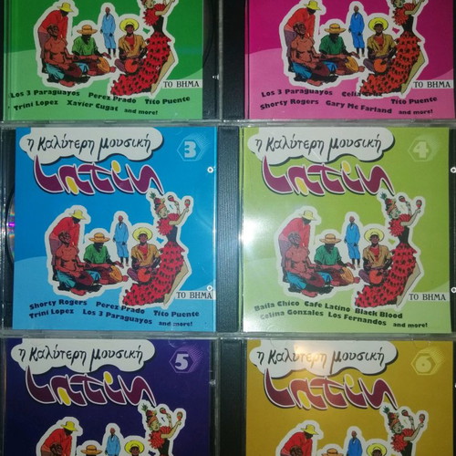 Latin CD collection box set new