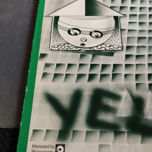 Yello Claro Que Si LP album used, electronic