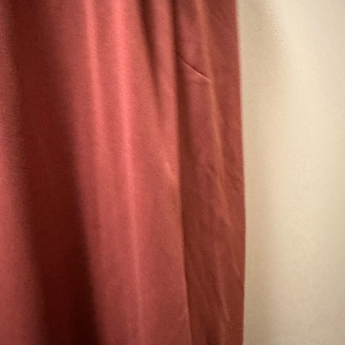 Mango blouse with shoulder pads red burgundy like new