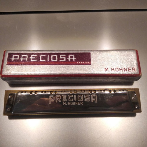 Hohner Preciosa Harmonica made in Germany like new, pre-war collectible