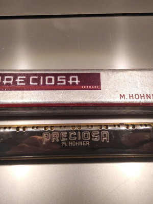 Φυσαρμόνικα Hohner Preciosa, Made in Germany, σαν καινούργιο, προπολεμική συλλεκτική