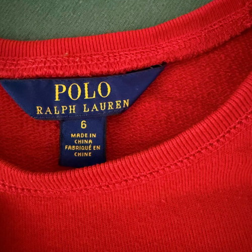 Ralph Lauren boys' set used, size 4, red, 3 pieces
