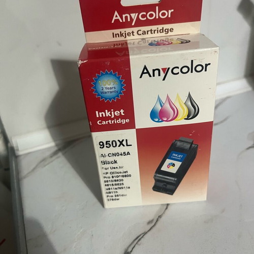 Anycolor 950 XL black printer ink new