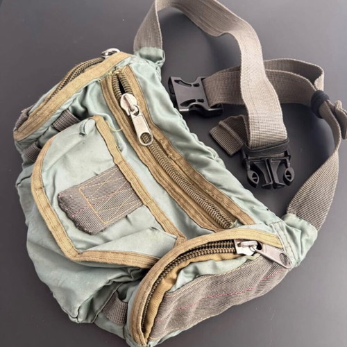 Waist bag, beige