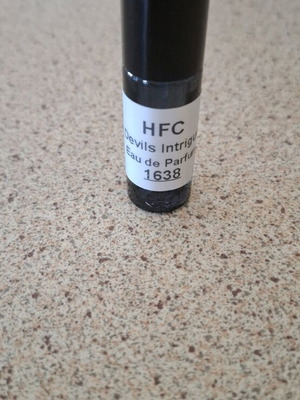 HFC Devils Intrigue perfume sample 2 ml like new