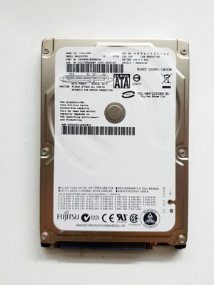 Fujitsu MHY2250BH 2.5" SATA HDD 250GB hard disk drive