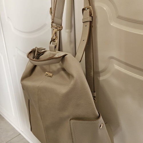 Doca backpack bag like new, beige