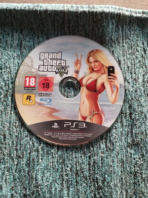 GTA 5 παιχνίδι PlayStation 3 μεταχειρισμένο, μόνο ο δίσκος