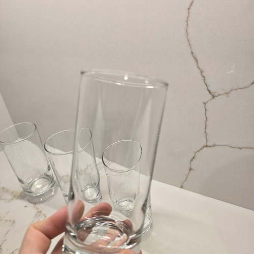 Set of 4 water glasses