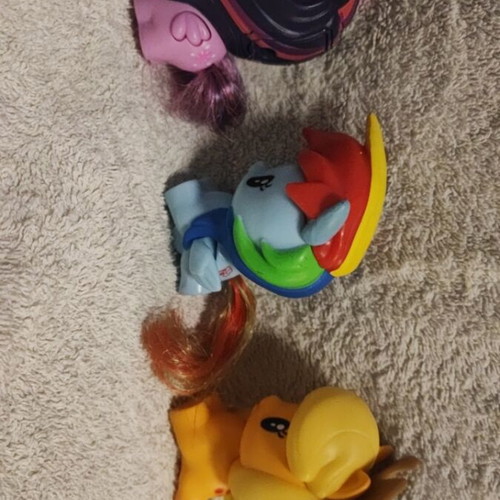 My Little Pony Friendship Is Magic figures from McDonalds like new, set of 3
