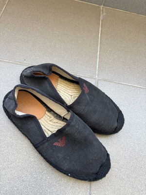 Emporio Armani mules like new, size 39, black