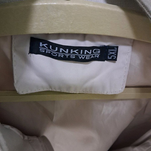 Bomber jacket used 5XL beige Kungking sports wear