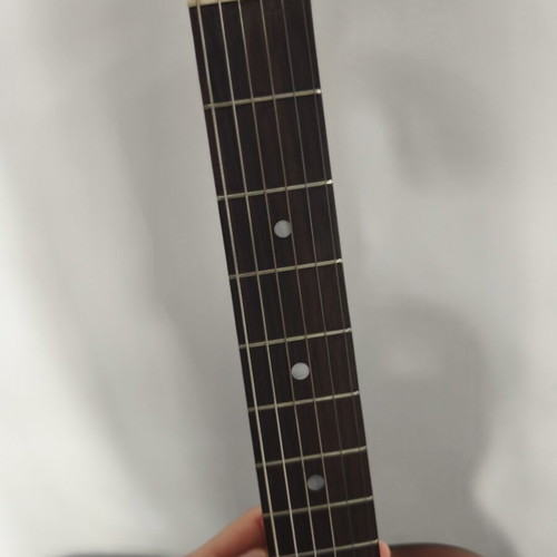 Romanian folk guitar used, 60-70s, solid spruce, with magnet