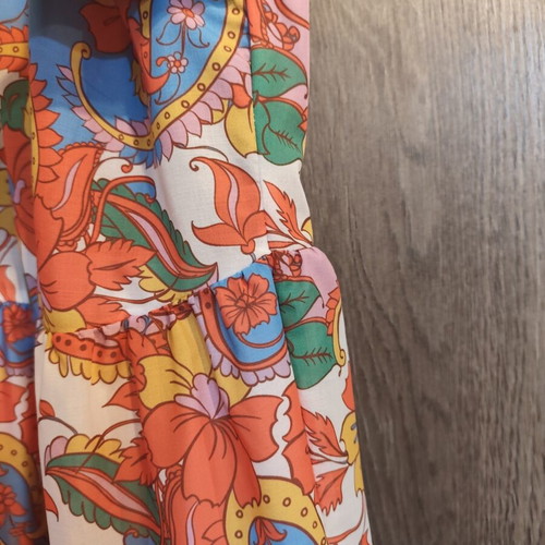 Hemithea dress used, colorful, size M