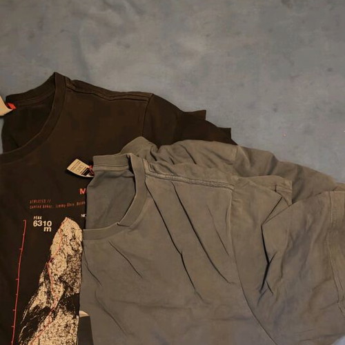The North Face two XL t-shirts used