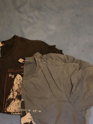 The North Face two XL t-shirts used