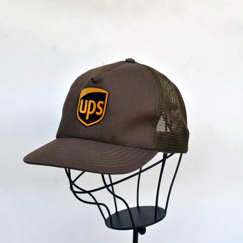 UPS Brown Hat like new, one size, polyester cotton