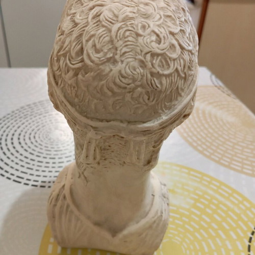 Gypsum bust of Charioteer of Delphi used, decorative