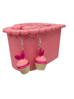 Cupcake earrings new, small