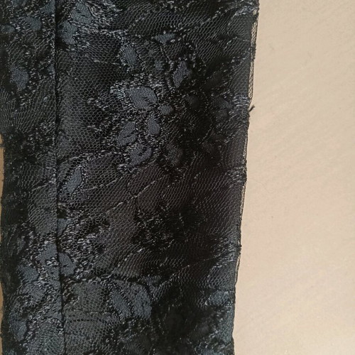 Evening set in black lace like new, size Medium