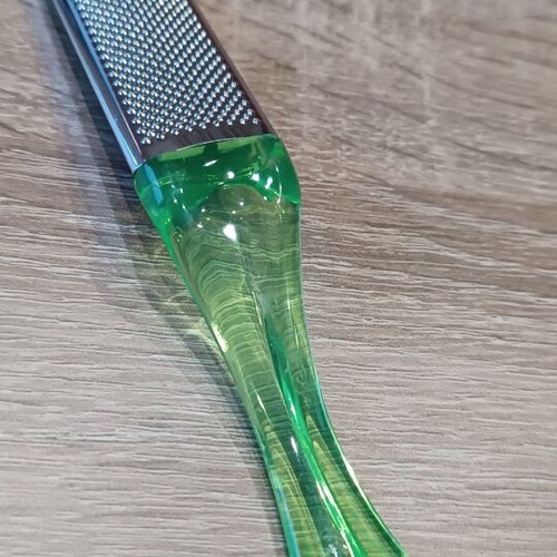 Foot care rasp new with metal file and plastic handle