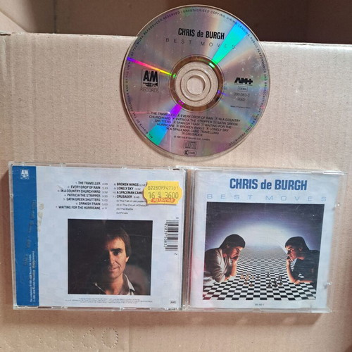 Chris de Burgh Best Moves CD like new, rock