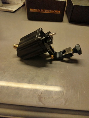 Tattoo machine set like new with Nemesis power supply and battery