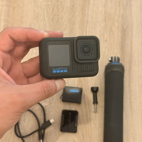 GoPro HERO13 Black action camera like new with accessories and 2 batteries