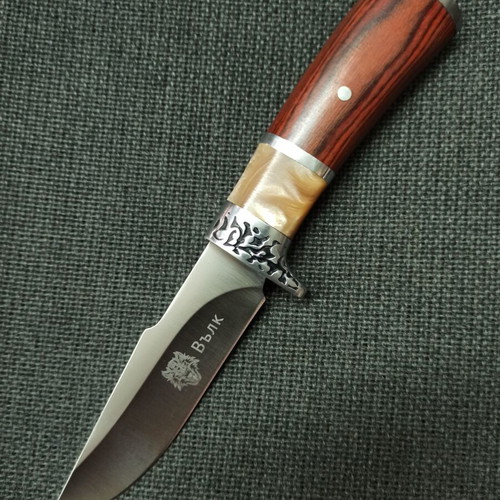 Hunting knife "ВЪЛК" new with belt sheath