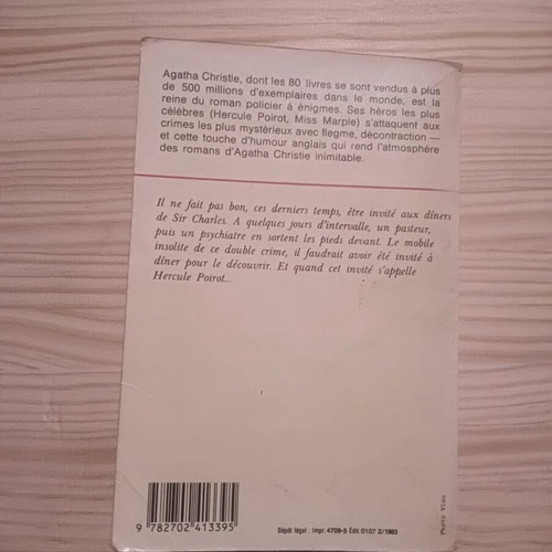 Agatha Christie Drame en trois actes book used, French edition