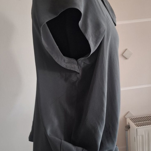 Allsaints silk blouse grey, like new, size S