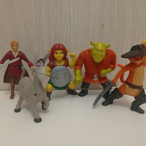 McDonald's Happy Meal Dreamworks Shrek figure set