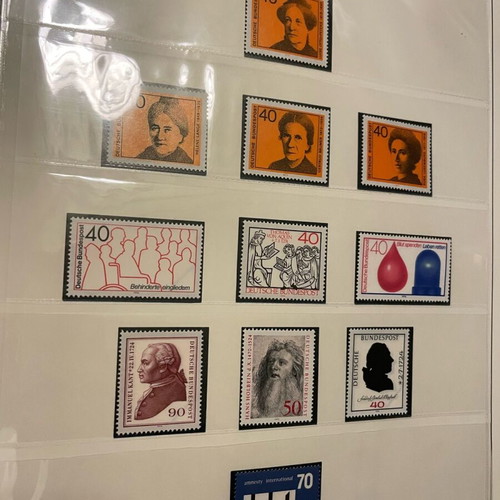 German stamps 1971-1980 like new