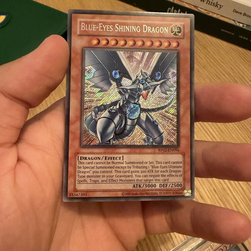 yugioh blue eyes shining dragon card YuGiOh GX Blue Eyes Shining Dragon MOV-EN001 Promo Card [Toy] by Yu Gi Oh :  Amazon.co.uk: Toys & Games