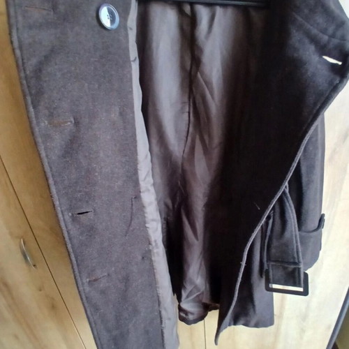 Zara Basic coat size Medium like new, brown