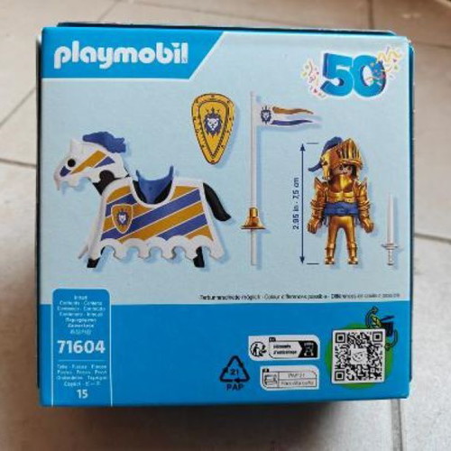 Playmobil 71604 The Golden Lion Knight with Horse new, collectible