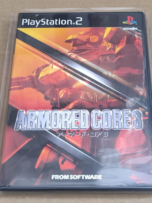 Armored Core 3 PlayStation 2 κουτί και εγχειρίδιο, χωρίς δίσκο
