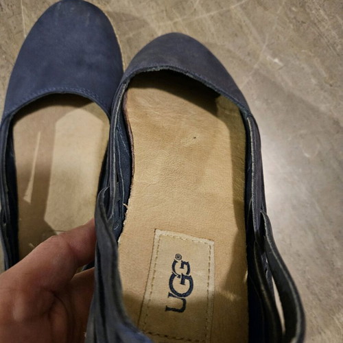 Ugg Australia ballerinas blue like new size 37