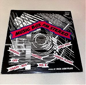 ITALO DISCO συλλογή / MUSIC BOX FM STEREO / σπάνιος δίσκος μιξαρισμένος by NICK DIMITRIOU / 1989