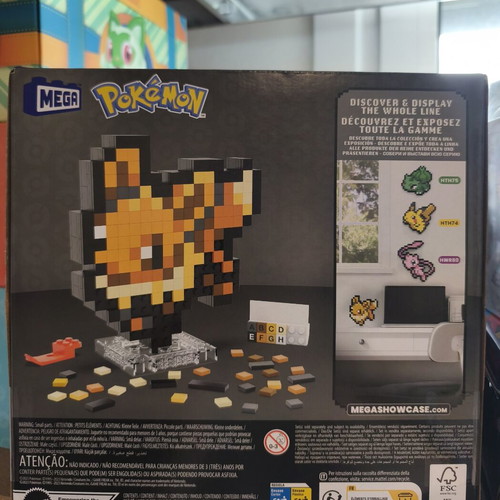 Mega Pokemon Eevee Pixels new, sealed