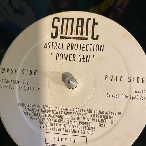 Astral Projection Goa Trance Vinyl Record used