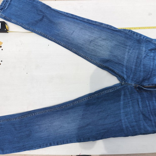 Jeans used, size EU46, blue skinny/straight fit