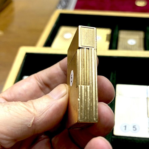 DuPont N5 gold lighter used, vintage